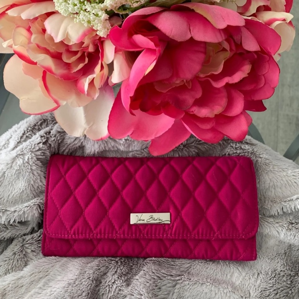 Quilted Trifold Vera Bradley Wallet